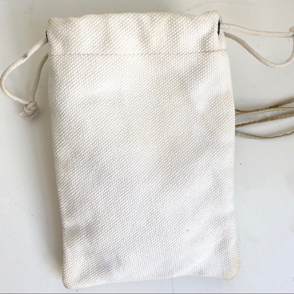 Balenciaga Moto City Wristlet Pouch Bag White Grey - Picture 3 of 8